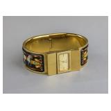 Vintage Hermes Loquet Bangle Watch