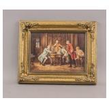 Vintage Lithograph on Board by Margaret Dovaston