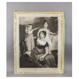 Rare Litho on Paper After Samuel Cousins Signed