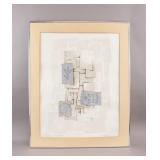 Etching on Paper Signed Louise Nevelson 51/100