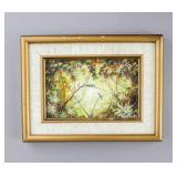 Venezuelan Oil on Board Signed J. Valls