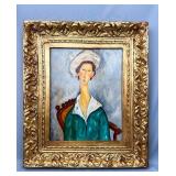 OOC Signed Amedeo Modigliani Galleria Annunciata