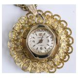 Swiss Winding Gilt Pocket Watch VANTAGE
