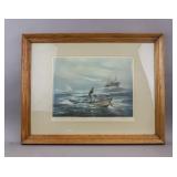 Canadian Litho on Paper Signed William E. deGarthe
