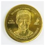 2002 Paul Kariya Canadian Olympic Team Coin