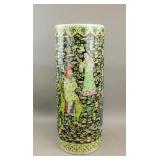 Chinese Famille Rose Porcelain Umbrella Stand