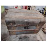 flat top trunk broke handles