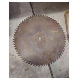 Large saw blade