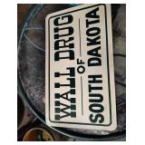 wall drug plastic sign