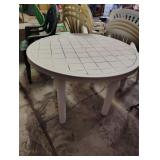 plastic patio table