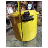 yellow pressure cooker