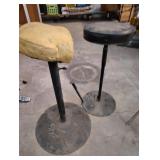 2 seats on stools