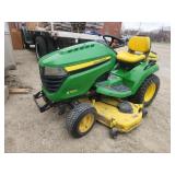 John Deere x580 lawn mower runs