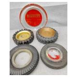 Vintage ashtrays 1 is pirelli tire
