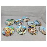 9 Disney decor plates