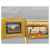 Small print and cardboard duck shoot game