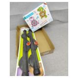 Universal sunblock shades and cartoon toy