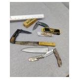 Old hickory knife,  pocket knives are new