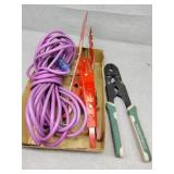 Ext cord,  pex crimper more