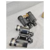 Two pairs binoculars