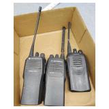 Walkie talkies