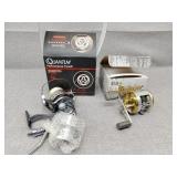 Two fishing reels new
