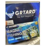 Magnet fishing kit magnet, hook and rope