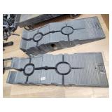 2 plastic car ramps