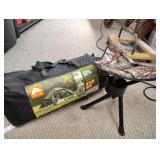 Tent and foldable stool