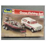 Gone fishing model kit not sure if complete