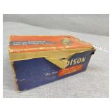 Full box of Edison spark plugs