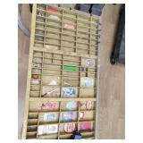 Shadow box with items