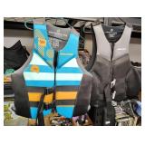 Two life vests