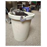 Plastic ice cream maker works