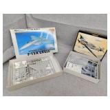 Two smaller aircraft models not sure if complete