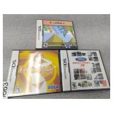 3  Nintendo DS games all are factory sealed