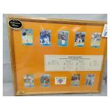 1986 Houston Astros card display