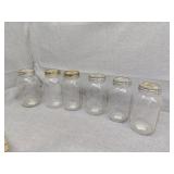 Glass ball canning jars One is kerr