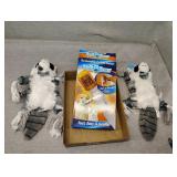 Dog toys and nail trimmer for animals