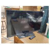 32-in Vizio TV with remote