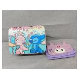Stitch makeup box and pouch