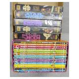 Star wars VHS in Monty Python DVDs