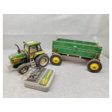 Peter mar wagon no tongue and RC tractor