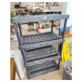 Plastic shelf 55x34x 23