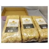 3 decorative hay bales
