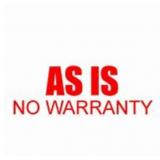 All items are sold AS-IS no refunds will be given