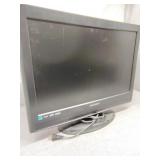 Sylvania 22-in TV has remote