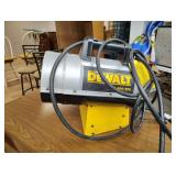 DeWalt 90k btu plug in propane heater