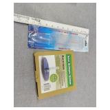 Bird bath bubbler and rain gauge