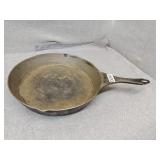 Metal pan not cast